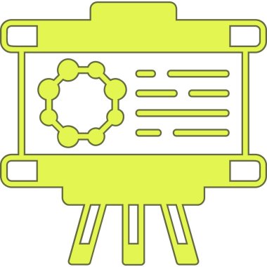 Modern eğitim ikonunun vektör illüstrasyonu