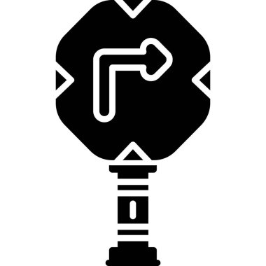 İzole edilmiş tek bir ampulün vektör çizimi