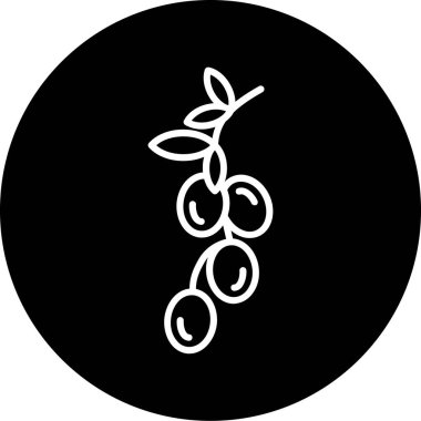 kiraz simge vektör çizim