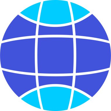 Küresel simge vektör illüstrasyonu