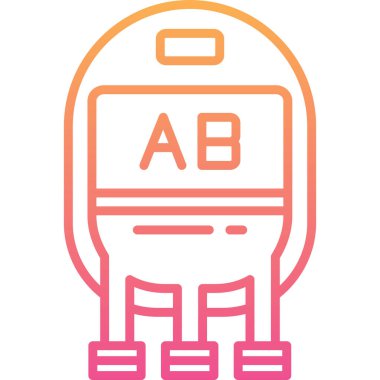 Modern b 'nin vektör illüstrasyonu eksik simgesi