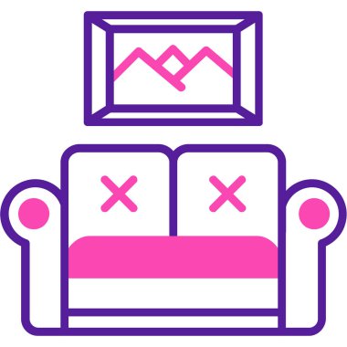 yataklı otel simgesi