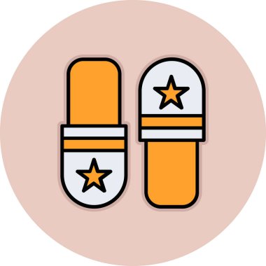 Modern simgenin vektör illüstrasyonu