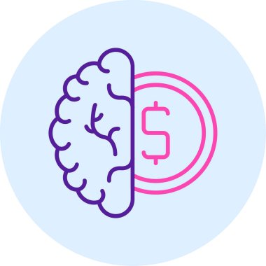 Beyin parası. Web simgesi