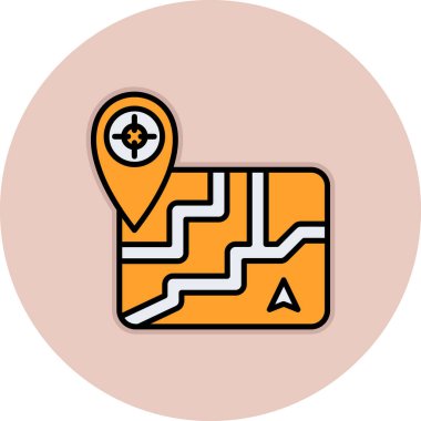 konum pin simgesi, özet biçimi