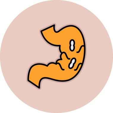 Cadılar Bayramı ikon vektör illüstrasyonu