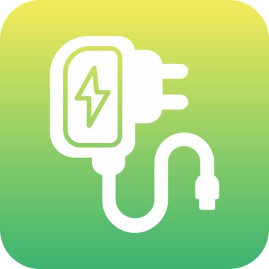 Beyaz arkaplanda dolgu simgesi yeşili yükleniyor