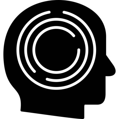 İnsan kafalı bir beyin.