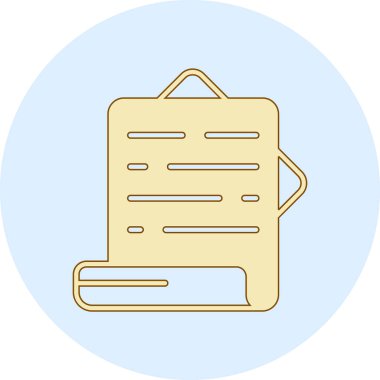 Kağıdın vektör simgesi