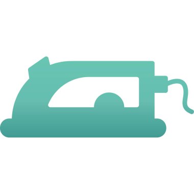 elektrik telefon simgesi, düz tasarım