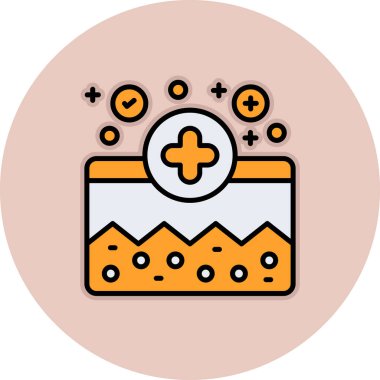 Hastane simgesi modern vektör illüstrasyonu