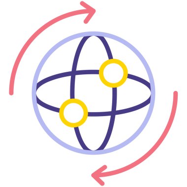 genel ağ simgesi çizimi