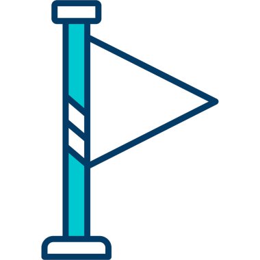 Modern b 'nin vektör illüstrasyonu eksik simgesi