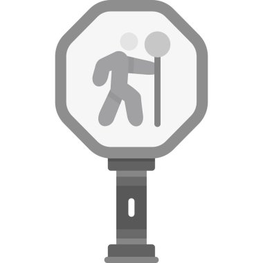 yol trafiği simgesi