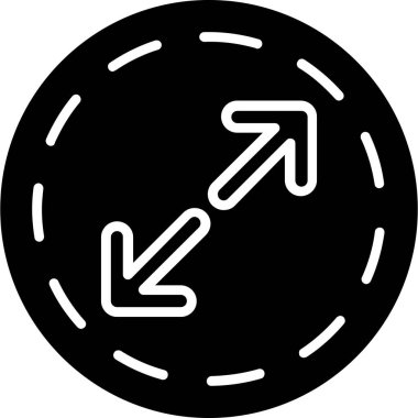 ok simgesi, vektör illüstrasyonu