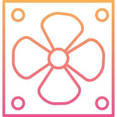 Bir simgenin vektör illüstrasyonu