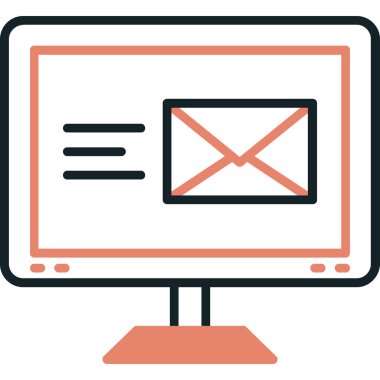 Web simgesi, vektör illüstrasyonu