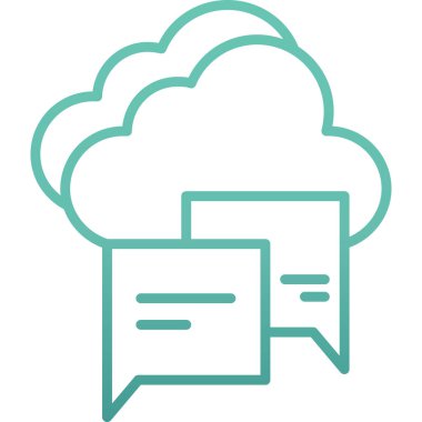 Bulut hesaplama. Web simgesi