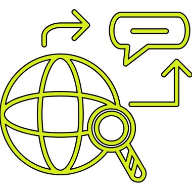 küresel ağ. Web simgesi