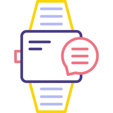 Belge. Web simgesi basit illüstrasyon