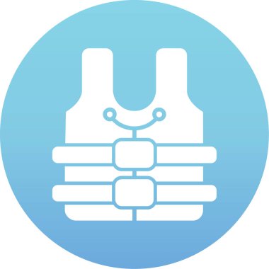 Çanta simgesinin vektör illüstrasyonu