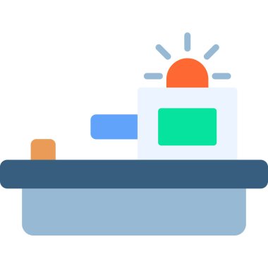 kutu simgesi vektör illüstrasyonu