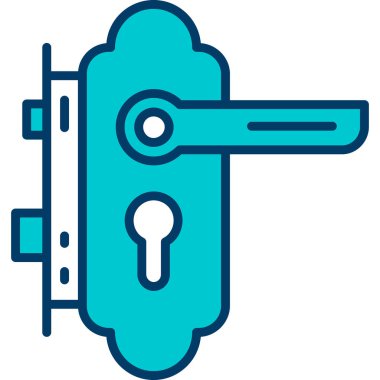 Anahtar. Web simgesi basit illüstrasyon