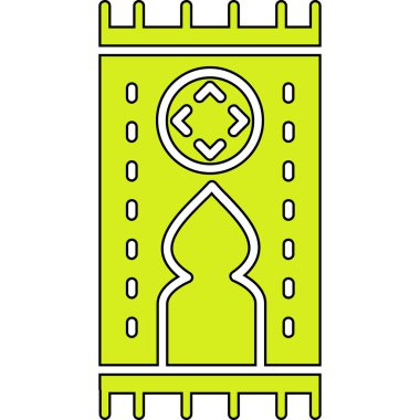 İzole kale ikonu. vektör çizimi tasarımı