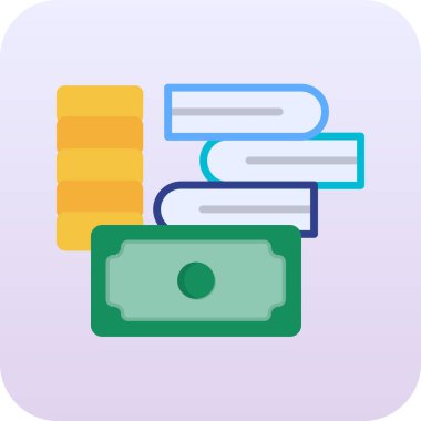 kitap simgesi vektör illüstrasyonu