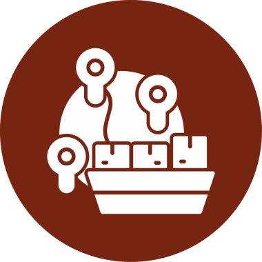 seo modern simgesinin vektör illüstrasyonu