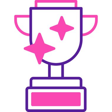 Kazanan Kupa. Web simgesi