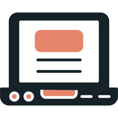 çevrimiçi web vektörü basit illüstrasyon