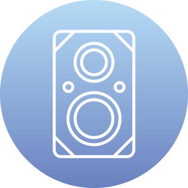 Modern bir simgenin vektör illüstrasyonu