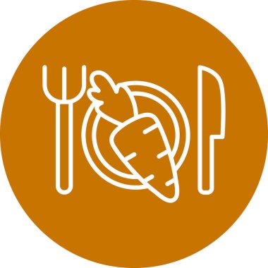 Modern simgenin vektör illüstrasyonu