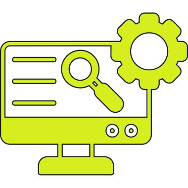 Web tasarım ikonu vektör illüstrasyonu