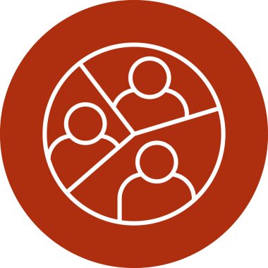 özet biçiminde bir grup insan simgesi