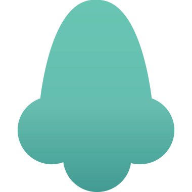 Paskalya yumurtası ikonu vektör çizimi