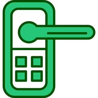 Modern b 'nin vektör çizimi anahtar simgesinden yoksun