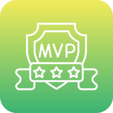 Benzersiz rozet vektör simgesi