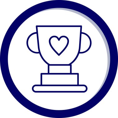 Bardak. Web simgesi basit illüstrasyon