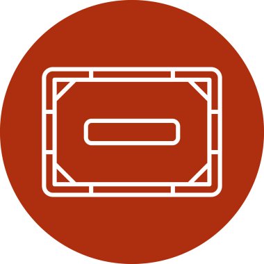 Modern b 'nin vektör illüstrasyonu eksik simgesi