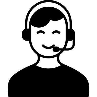 Müşteri servisi. Basit tasarım.