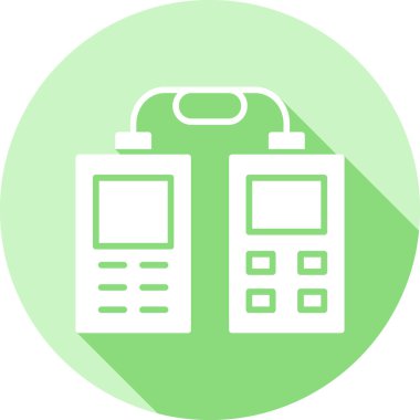 Hesap makinesi. Web simgesi basit tasarım