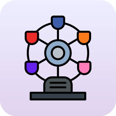 modada izole edilmiş arkaplanda ağ simgesi