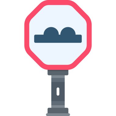 Trafik ışığı simgesi modern vektör illüstrasyonu