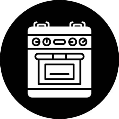 Mutfak. Web simgesi basit illüstrasyon