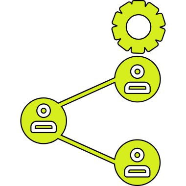 seo modern simgesinin vektör illüstrasyonu