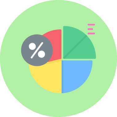 grafik ikonu vektör illüstrasyonu