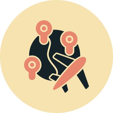 Modern b 'nin vektör illüstrasyonu eksik simgesi