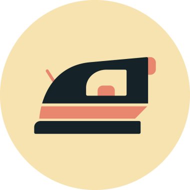 Bir tekne simgesinin vektör illüstrasyonu